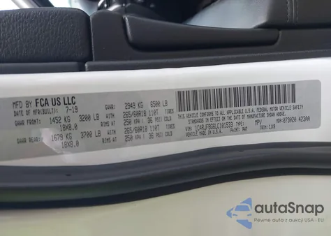 2020 Jeep Grand Cherokee Limited 4X4 from USA, damaged, VIN 1C4RJFBG6LC101533